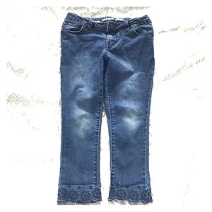 🔆Cat and Jack Super Skinny and Stretch Crop Jeans